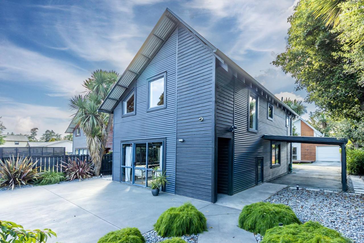 Little Black Chalet Methven Buitenkant foto